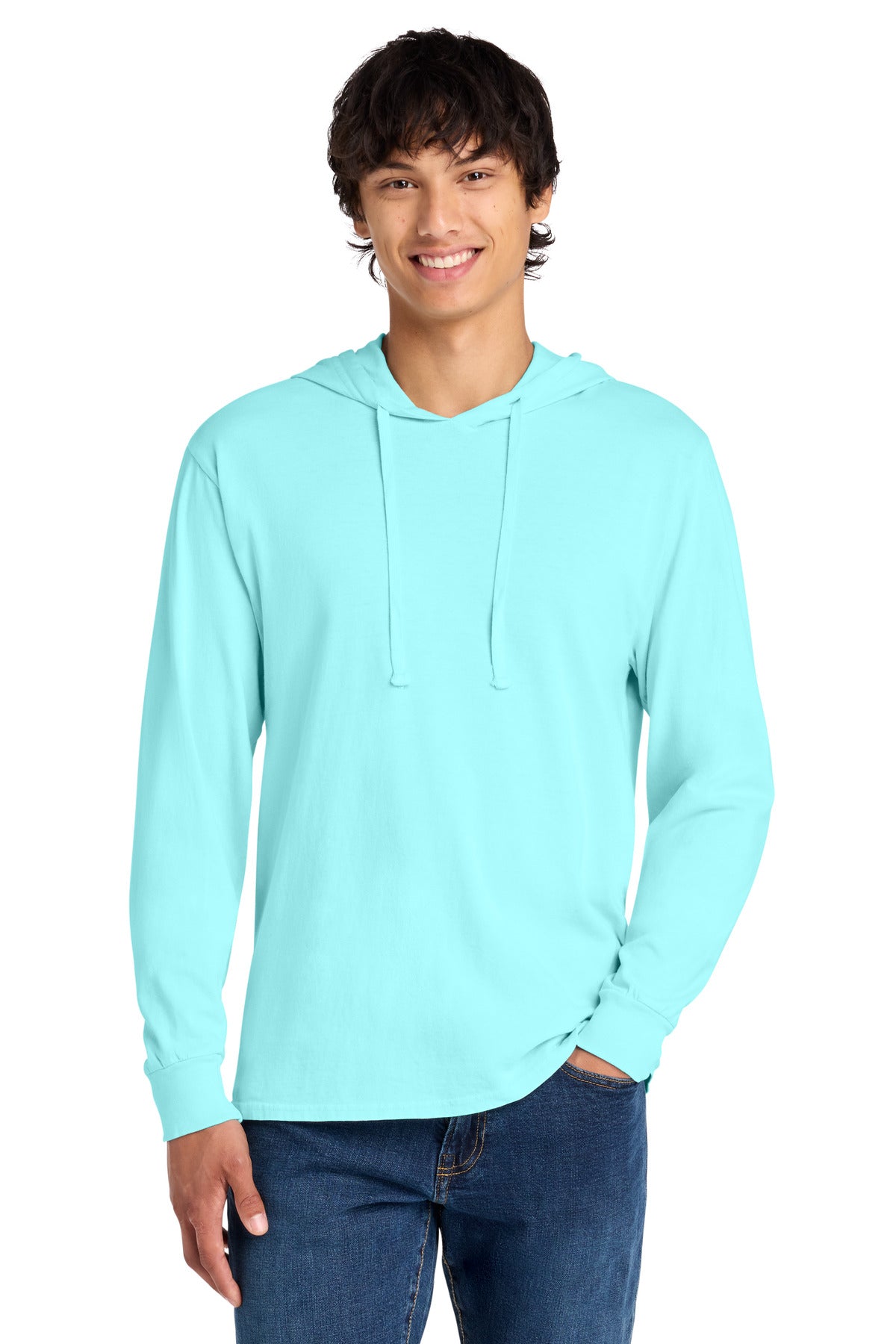 Port & Co PC099H - Beach Wash Garment-Dyed Pullover Hooded Tee