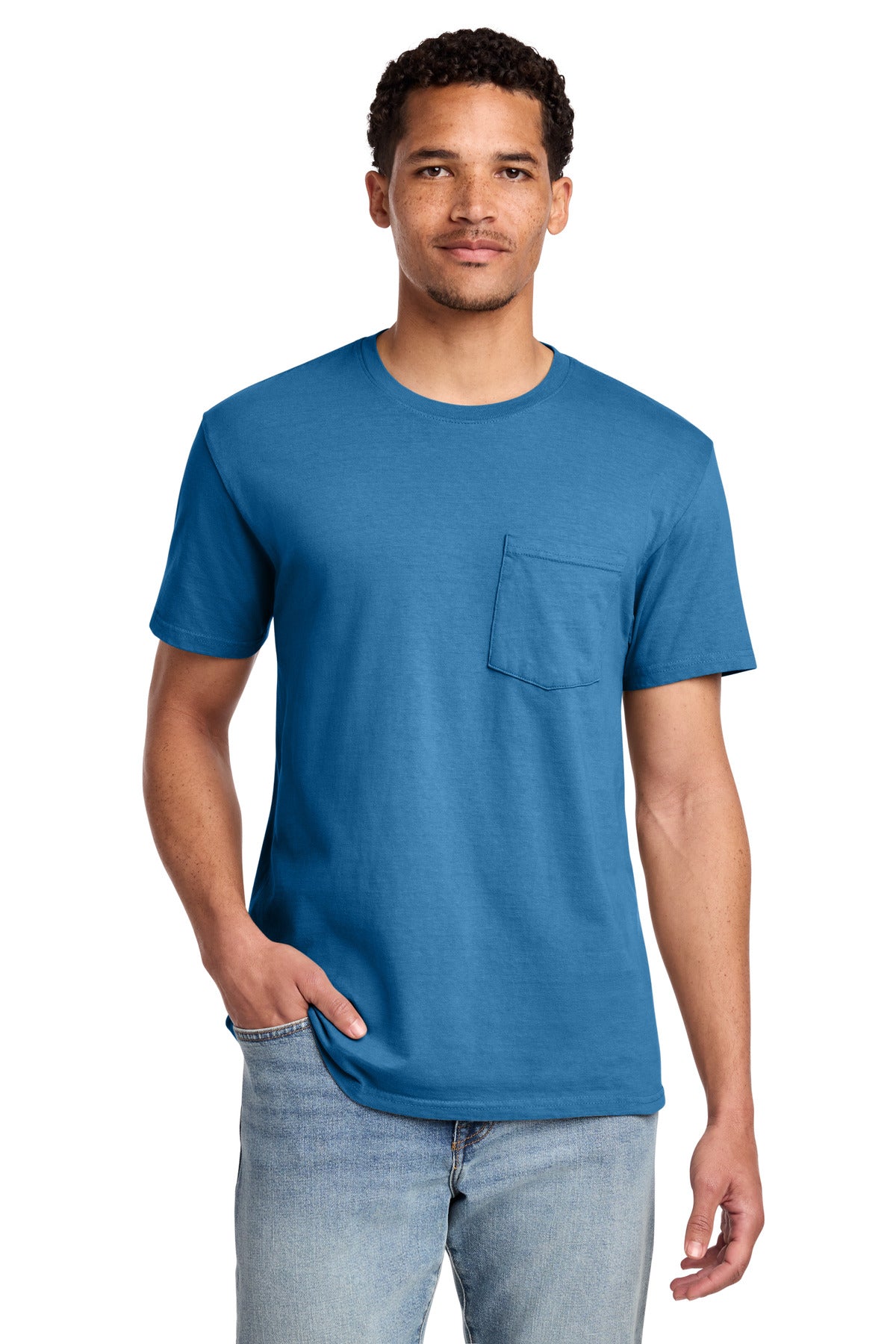 Port & Company PC099P - Beach Wash Garment-Dyed Pocket Tee