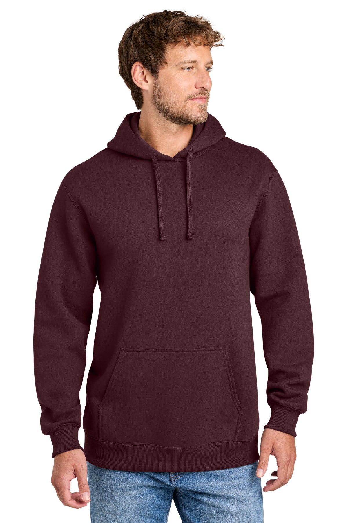 Port & Company PC107H - Foundation Fleece Pullover Hooded Sweatshirt