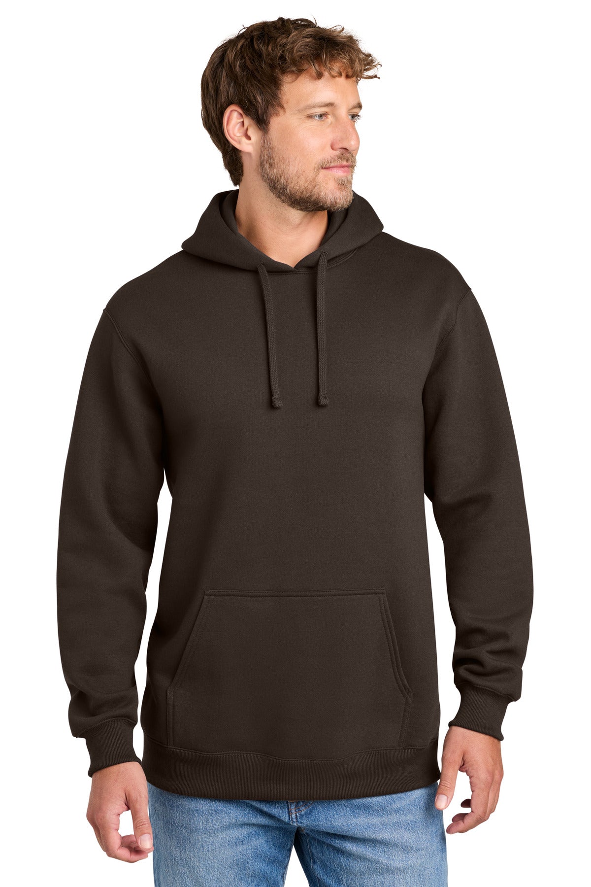 Port & Company PC107H - Foundation Fleece Pullover Hooded Sweatshirt