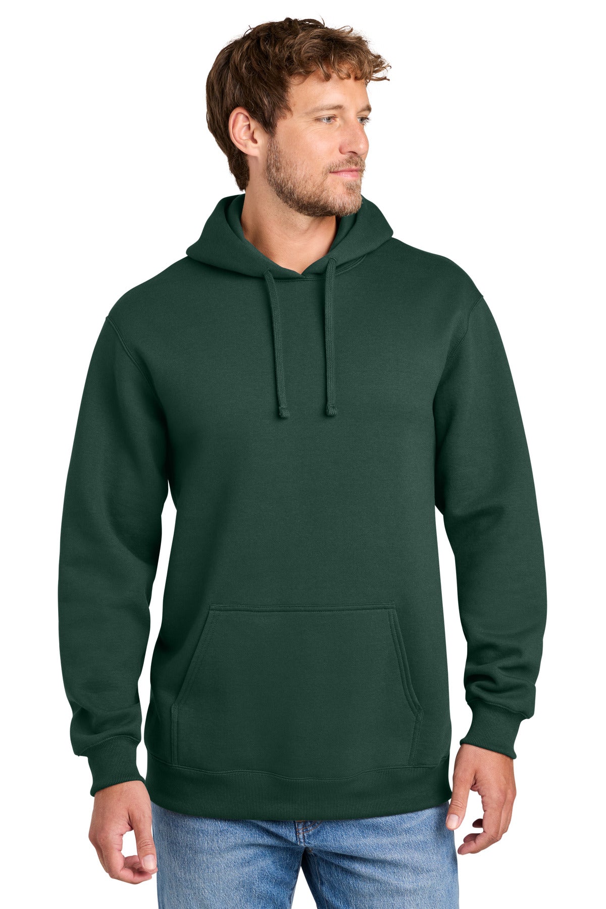 Port & Company PC107H - Foundation Fleece Pullover Hooded Sweatshirt