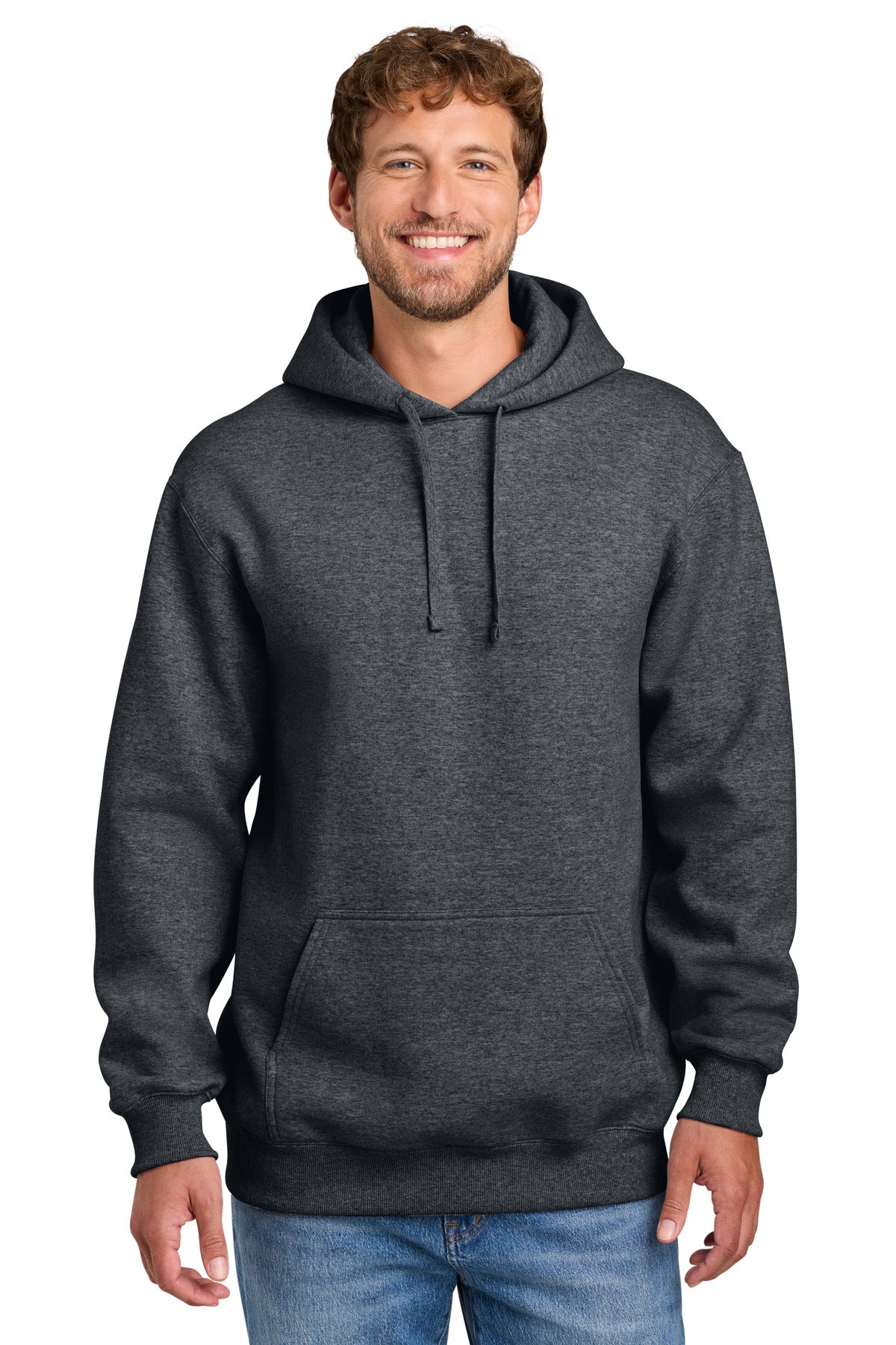 Port & Company PC107H - Foundation Fleece Pullover Hooded Sweatshirt