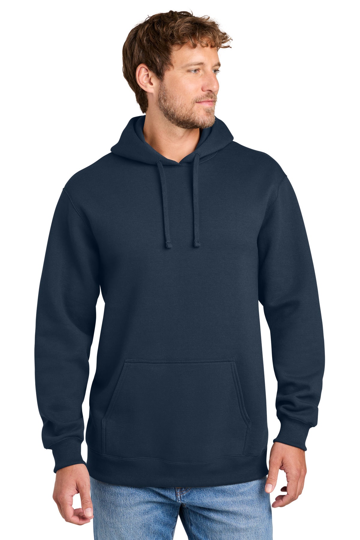 Port & Company PC107H - Foundation Fleece Pullover Hooded Sweatshirt