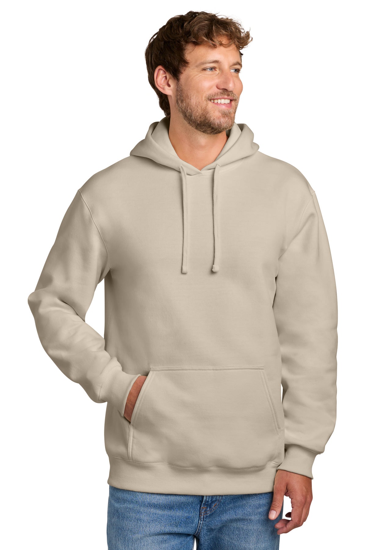 Port & Company PC107H - Foundation Fleece Pullover Hooded Sweatshirt