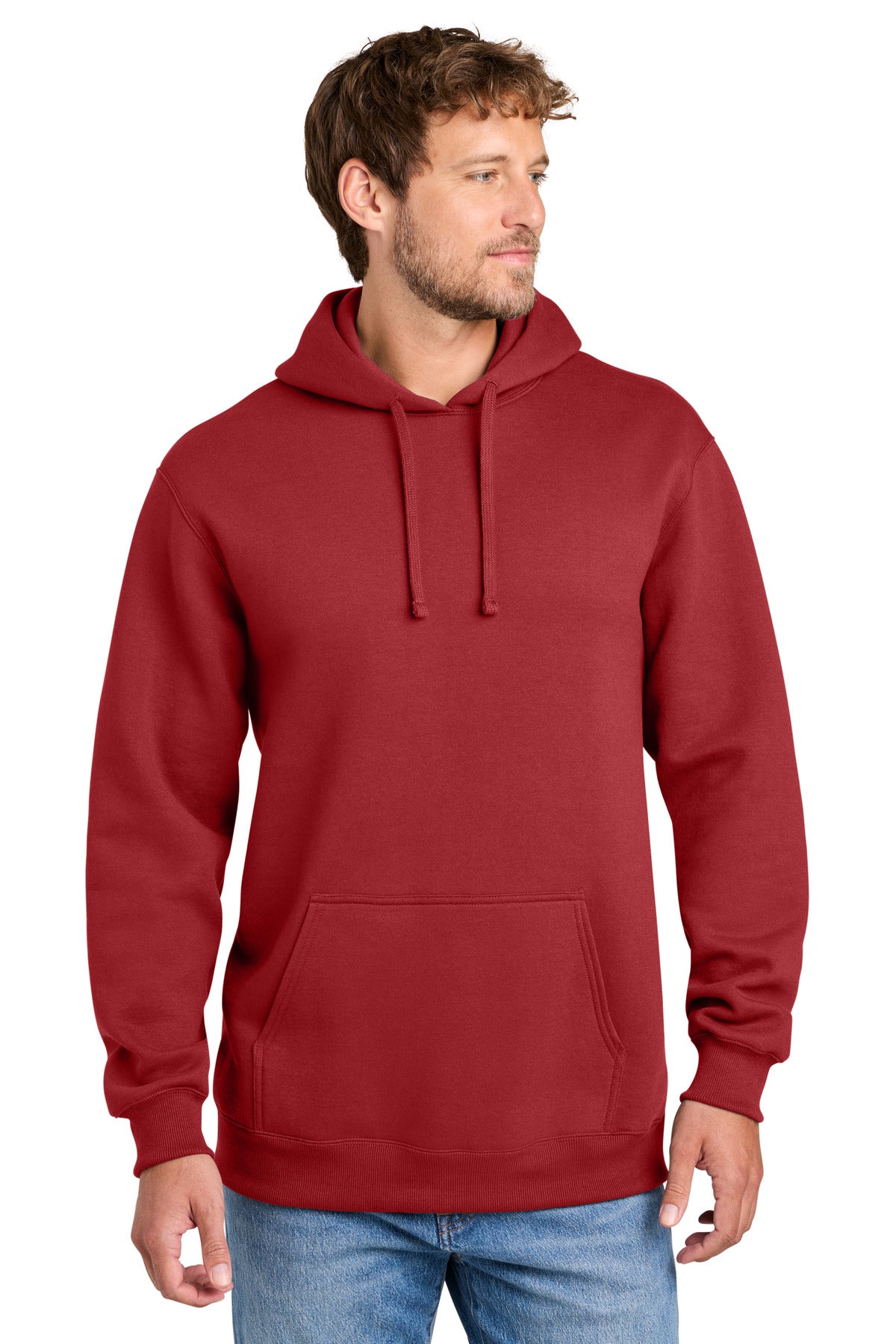 Port & Company PC107H - Foundation Fleece Pullover Hooded Sweatshirt