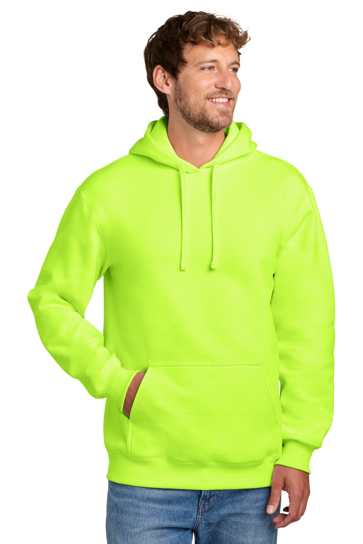 Port & Company PC107H - Foundation Fleece Pullover Hooded Sweatshirt