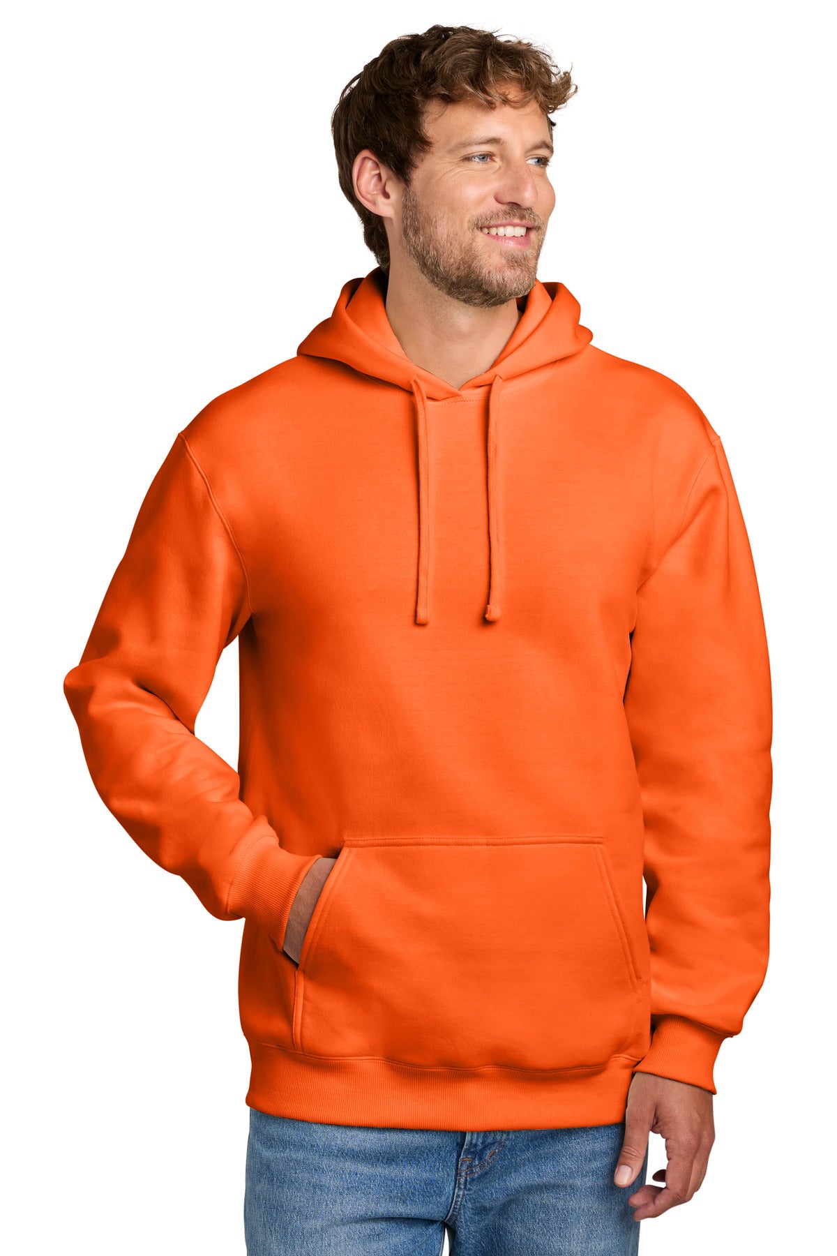 Port & Co PC107H - Foundation Fleece Pullover Hooded Sweatshirt