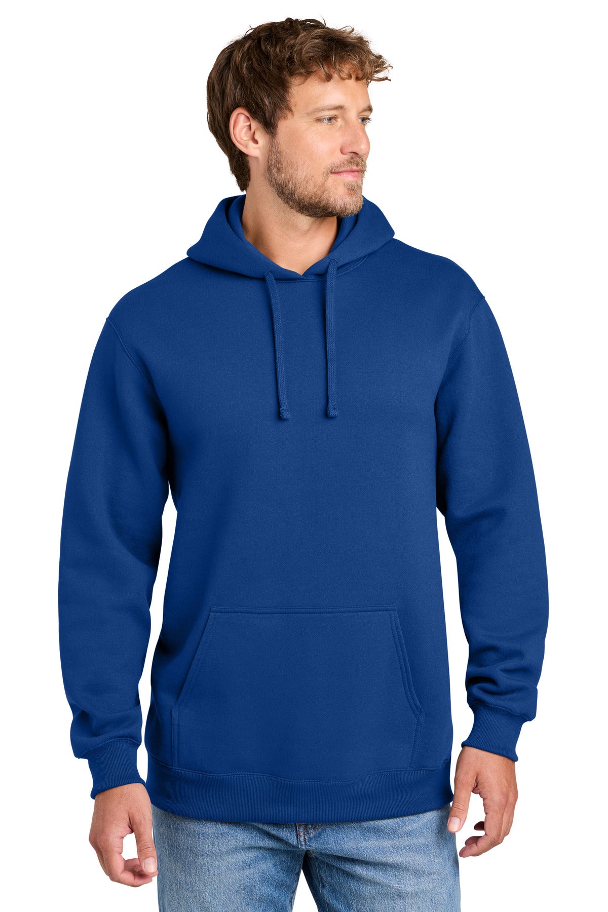 Port & Co PC107H - Foundation Fleece Pullover Hooded Sweatshirt