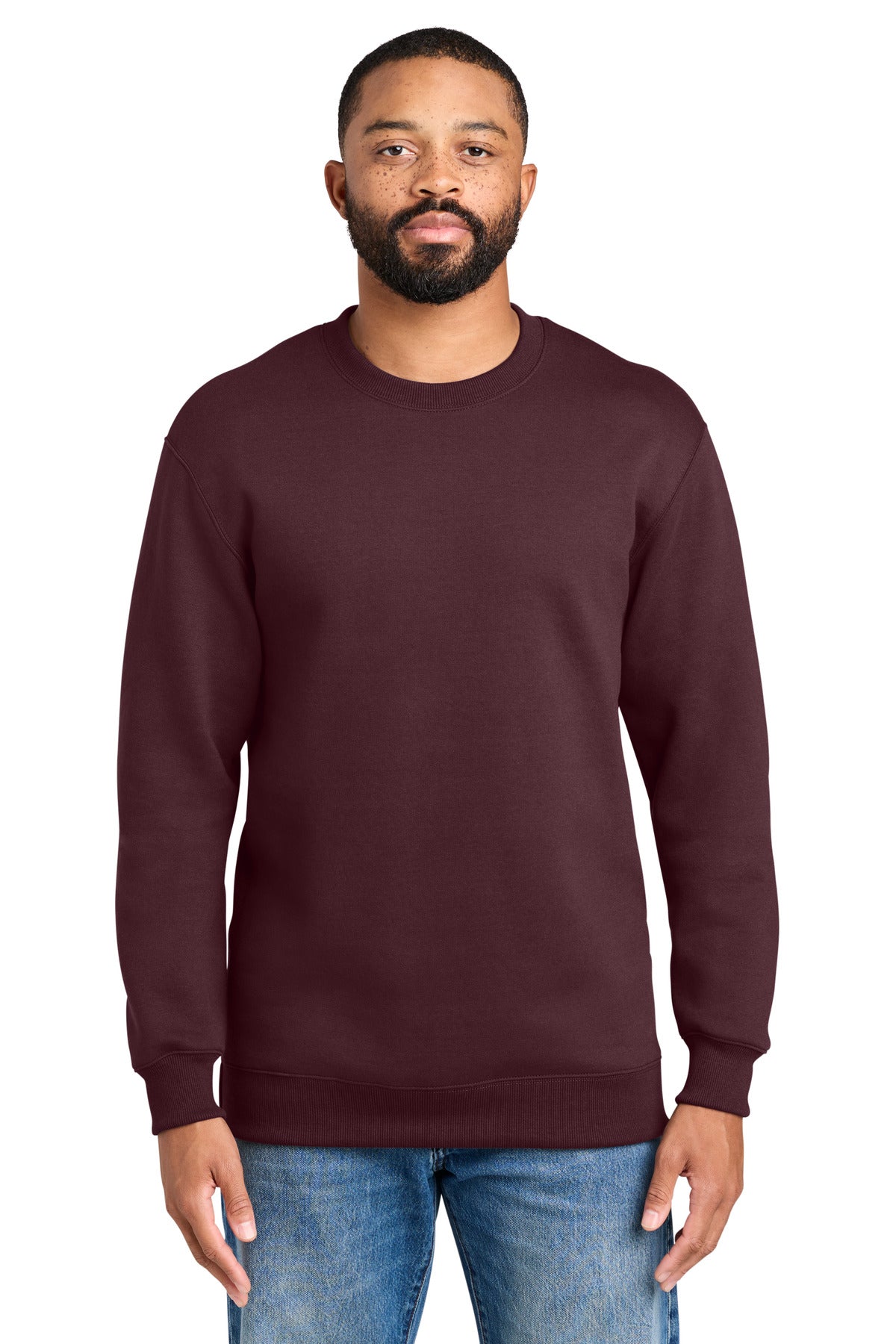 Port & Company PC107 - Foundation Fleece Pullover Crewneck Sweatshirt
