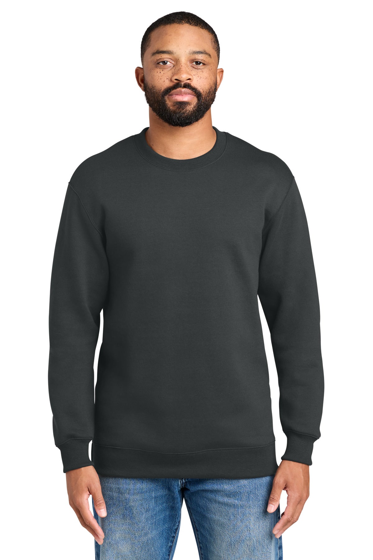 Port & Company PC107 - Foundation Fleece Pullover Crewneck Sweatshirt