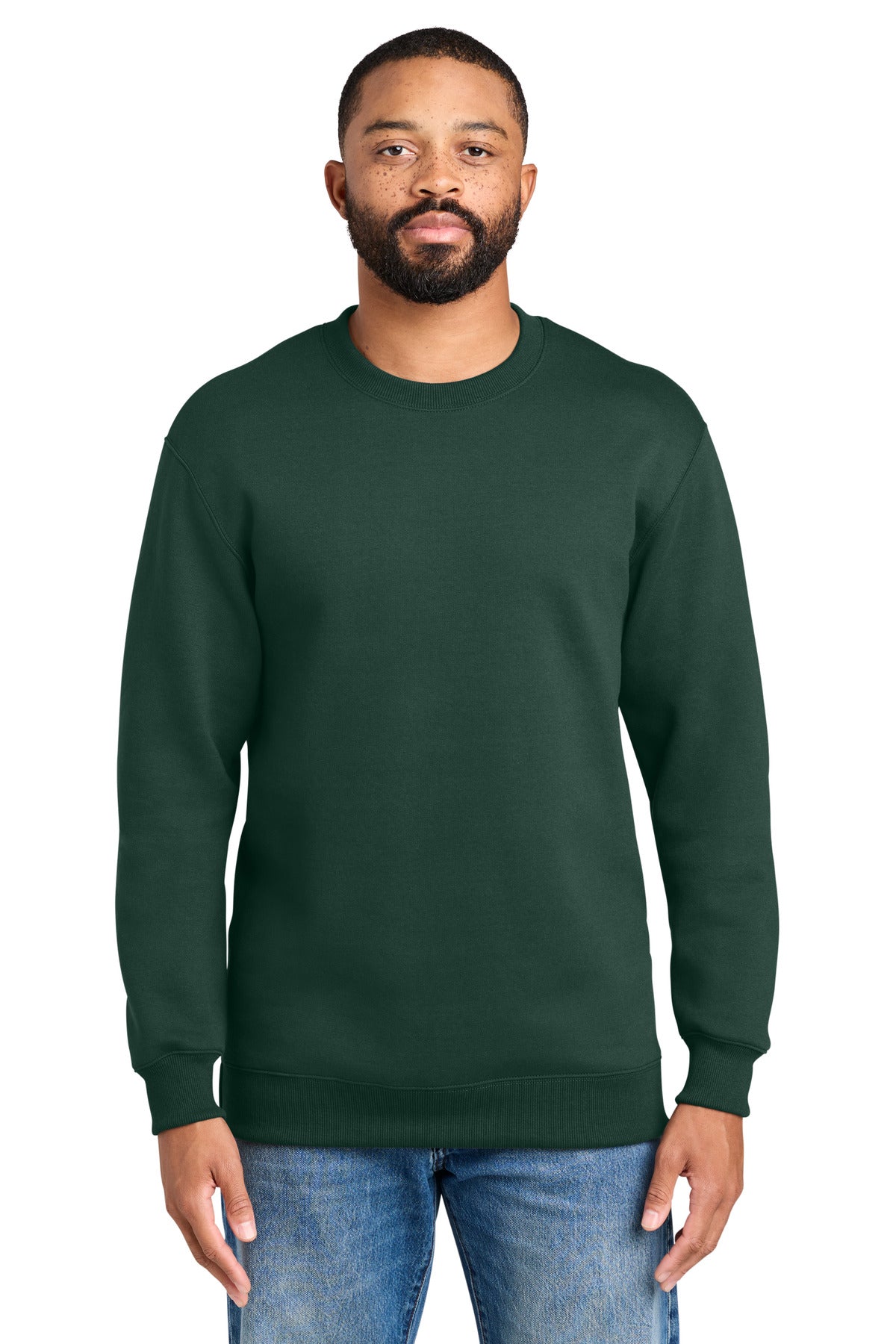 Port & Company PC107 - Foundation Fleece Pullover Crewneck Sweatshirt