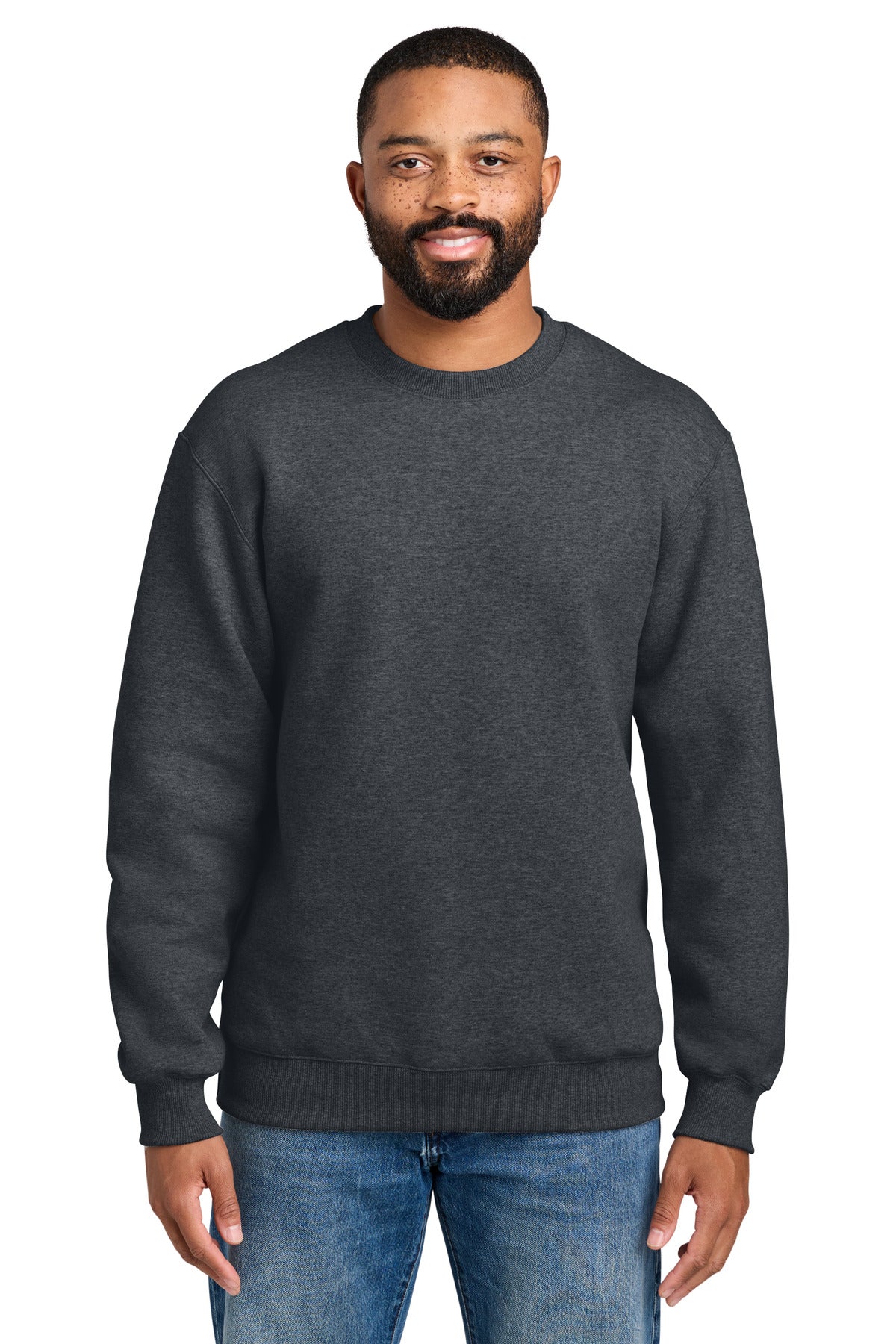 Port & Company PC107 - Foundation Fleece Pullover Crewneck Sweatshirt