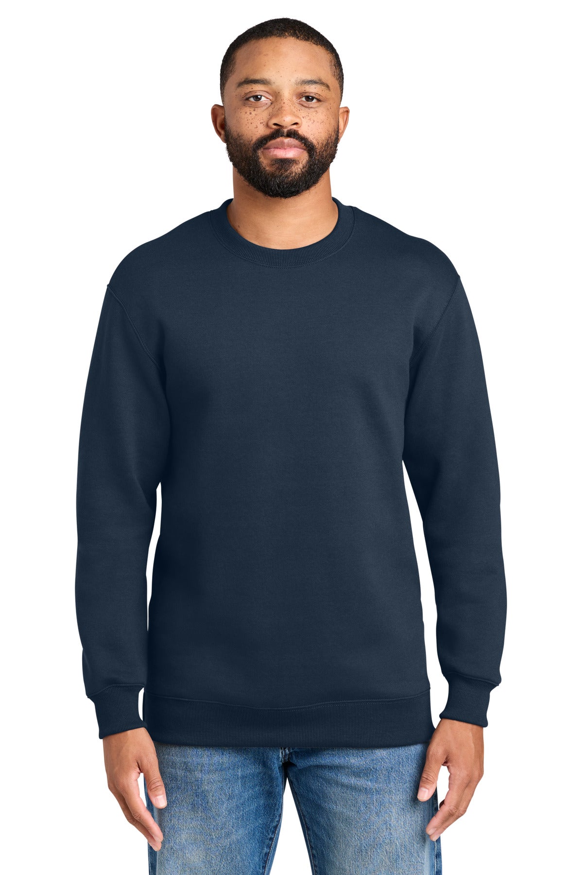 Port & Company PC107 - Foundation Fleece Pullover Crewneck Sweatshirt