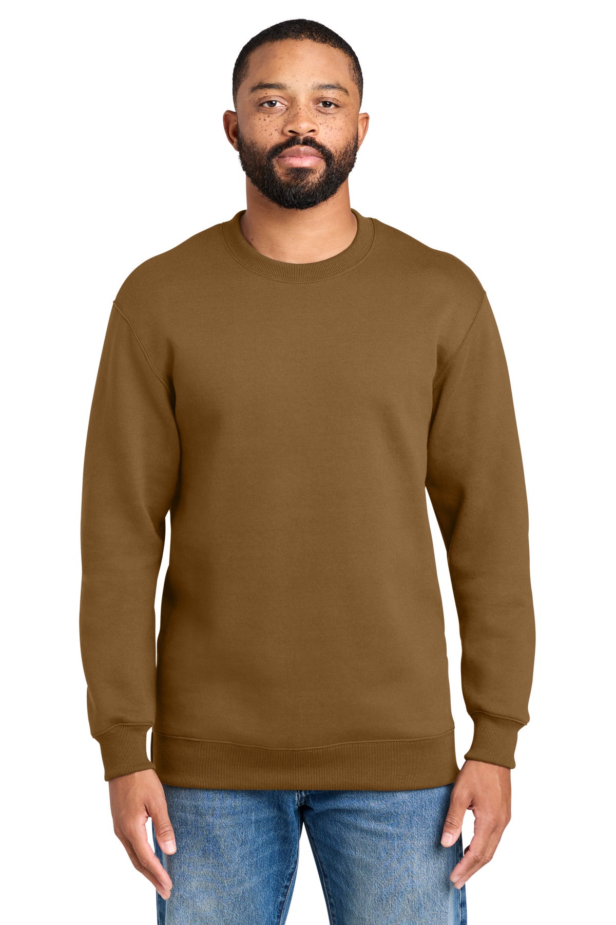Port & Company PC107 - Foundation Fleece Pullover Crewneck Sweatshirt