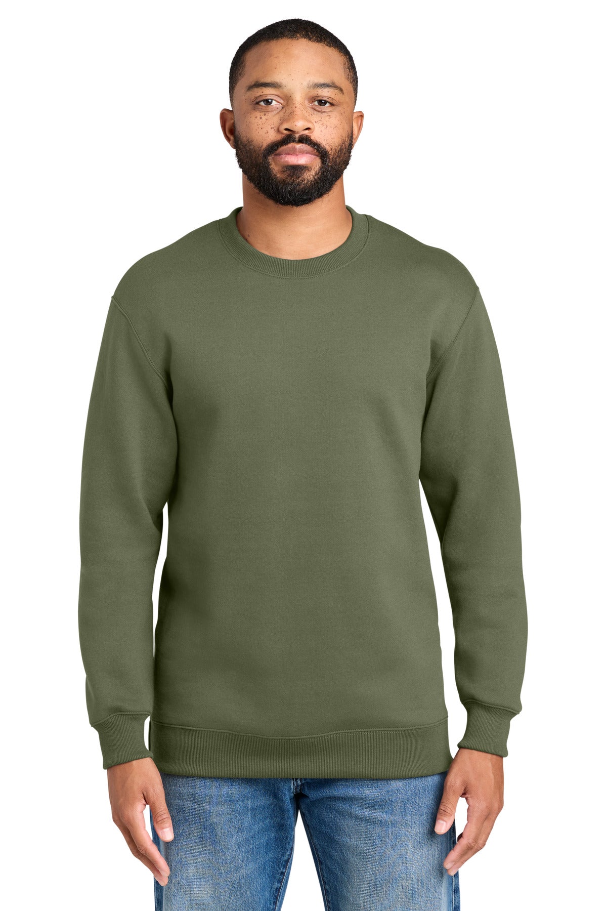 Port & Company PC107 - Foundation Fleece Pullover Crewneck Sweatshirt