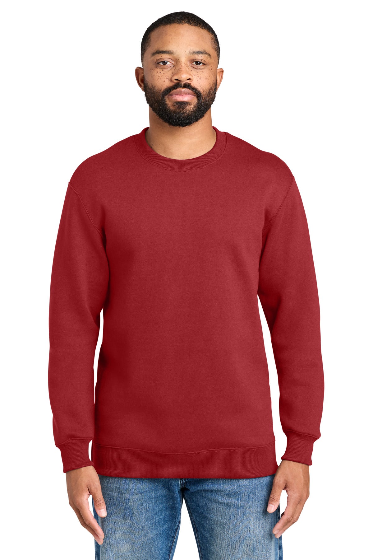 Port & Company PC107 - Foundation Fleece Pullover Crewneck Sweatshirt