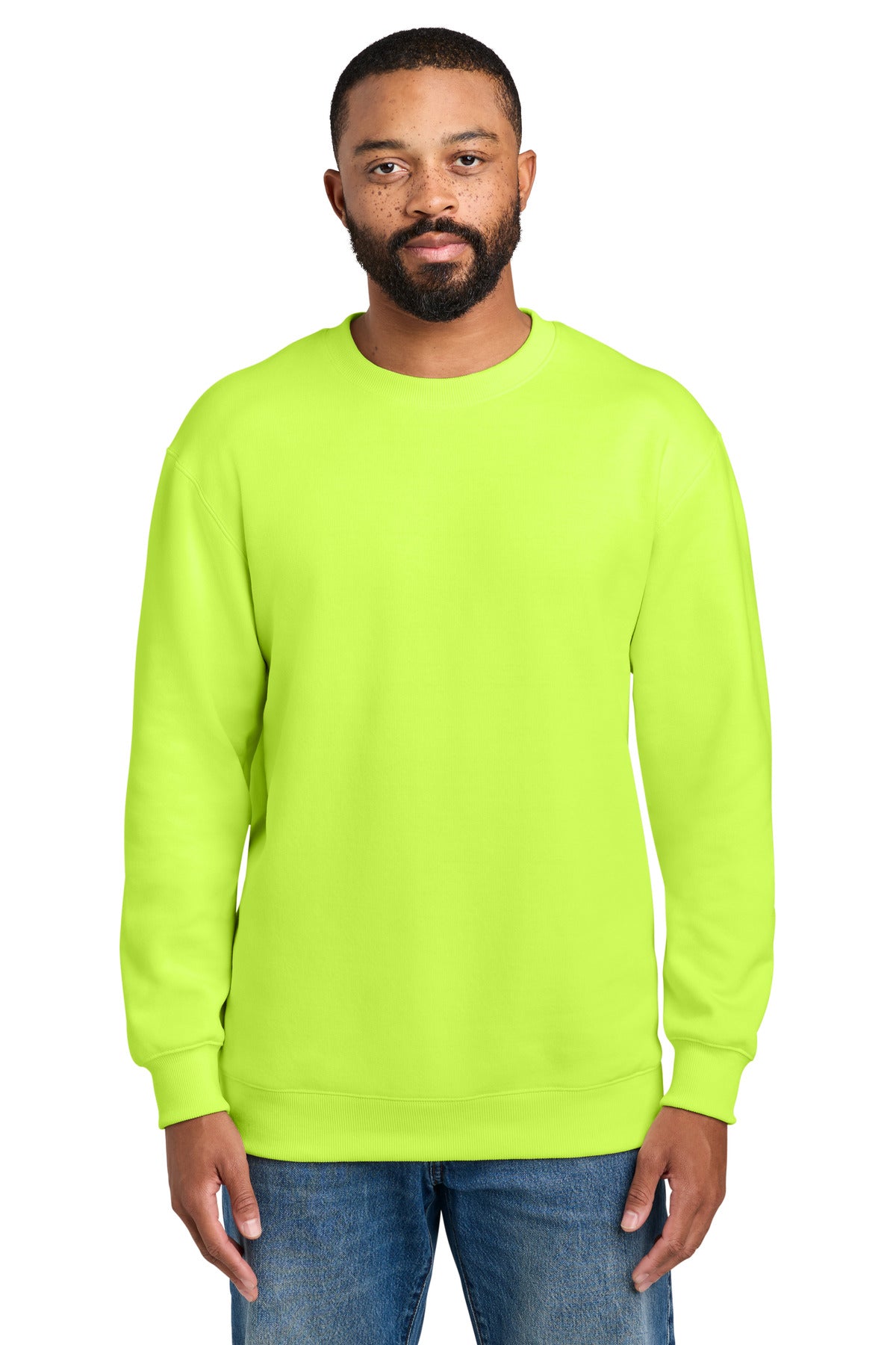 Port & Company PC107 - Foundation Fleece Pullover Crewneck Sweatshirt
