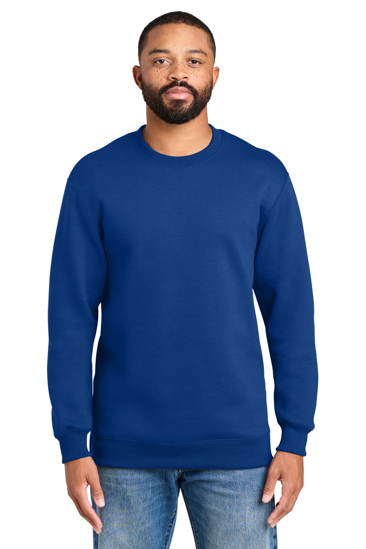 Port & Company PC107 - Foundation Fleece Pullover Crewneck Sweatshirt