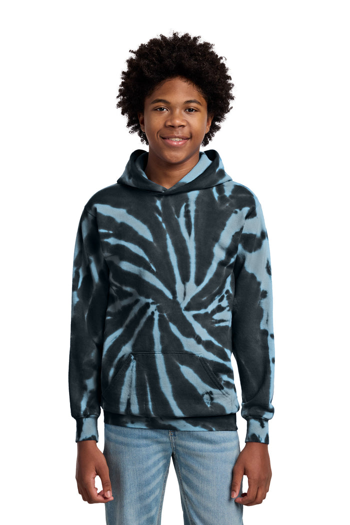 Port & Company PC146Y - Youth Tie-Dye Pullover Hooded Sweatshirt