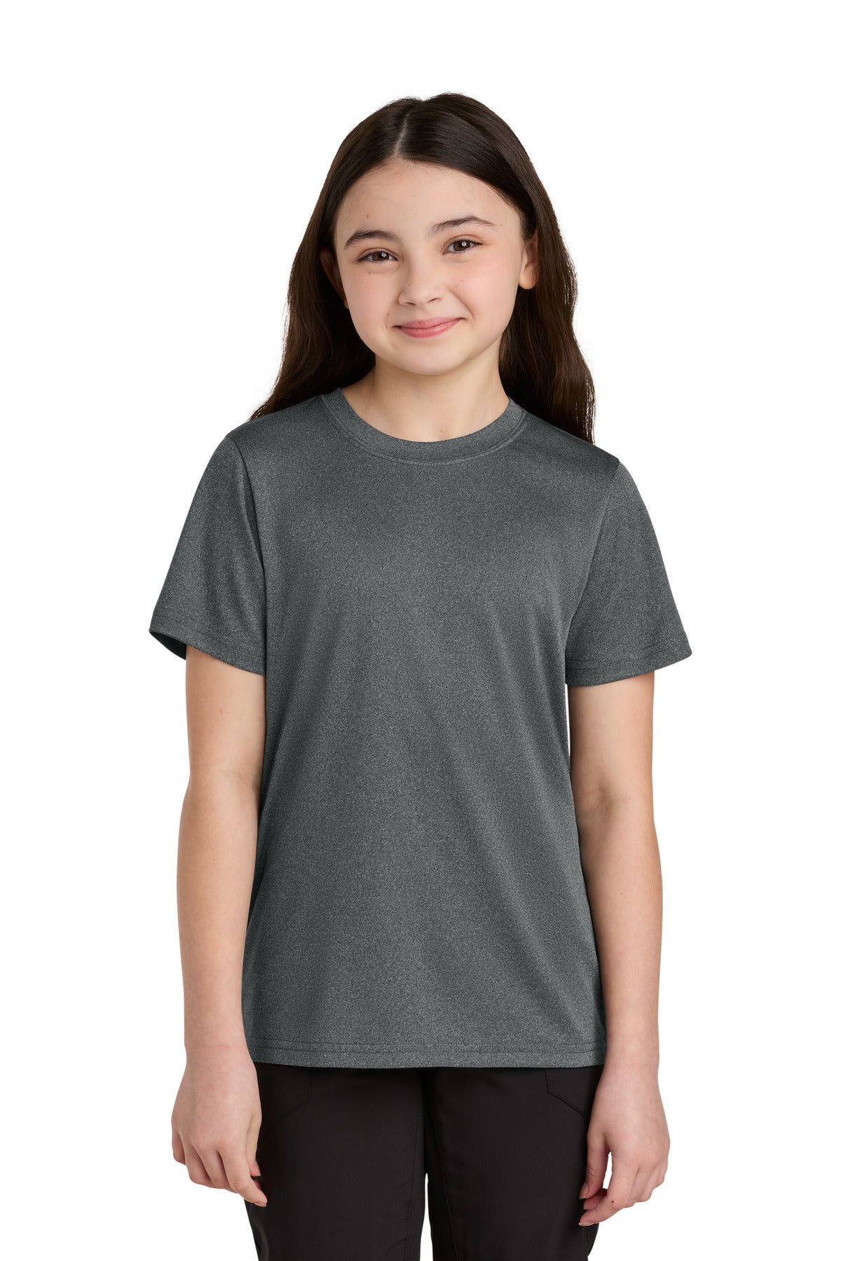 Port & Co PC390Y - Youth Heather Performance Tee
