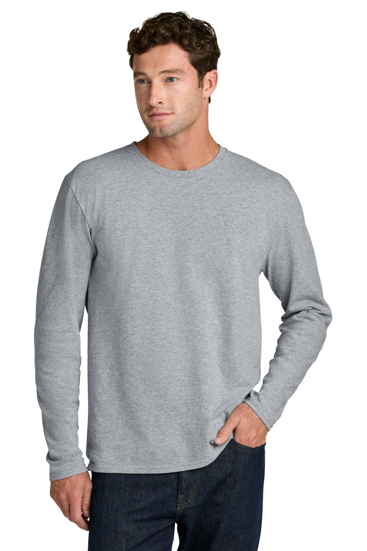 Port & Company PC43LS - Easy Cotton Long Sleeve Tee