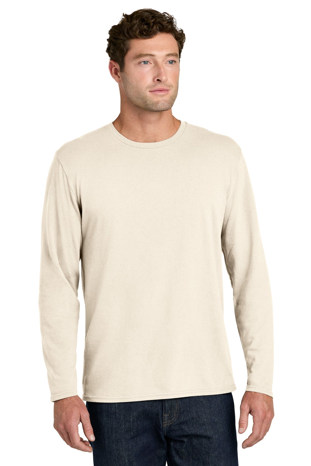 Port & Company PC43LS - Easy Cotton Long Sleeve Tee