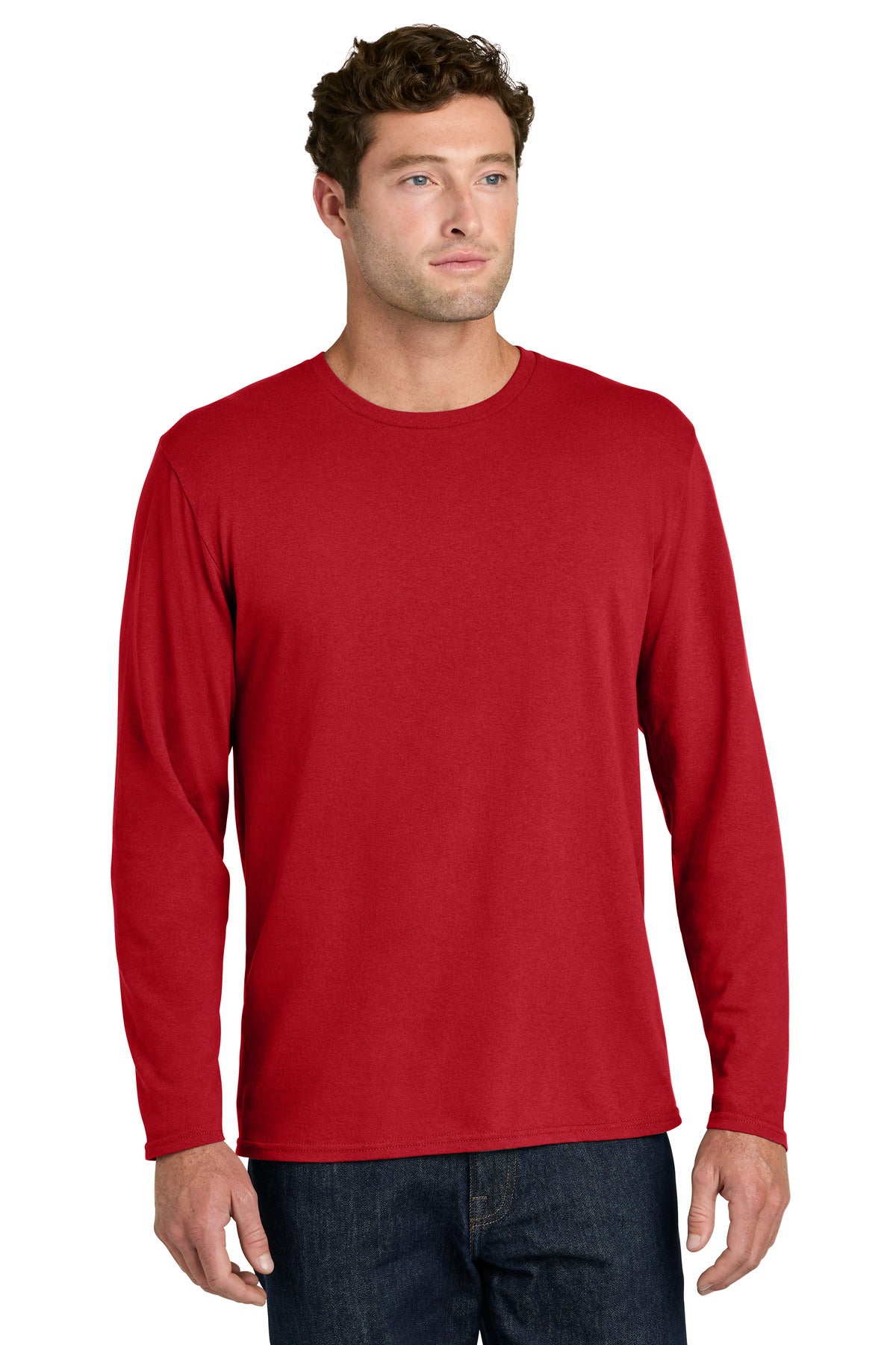 Port & Company PC43LS - Easy Cotton Long Sleeve Tee