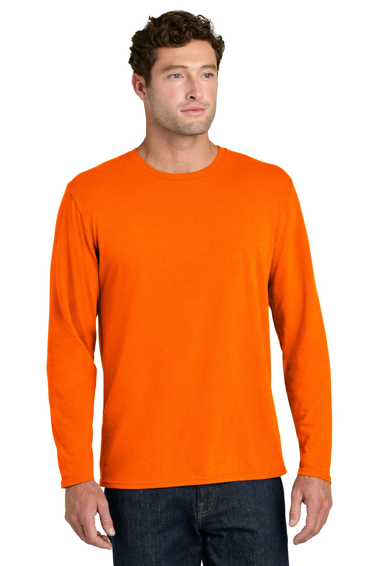 Port & Company PC43LS - Easy Cotton Long Sleeve Tee