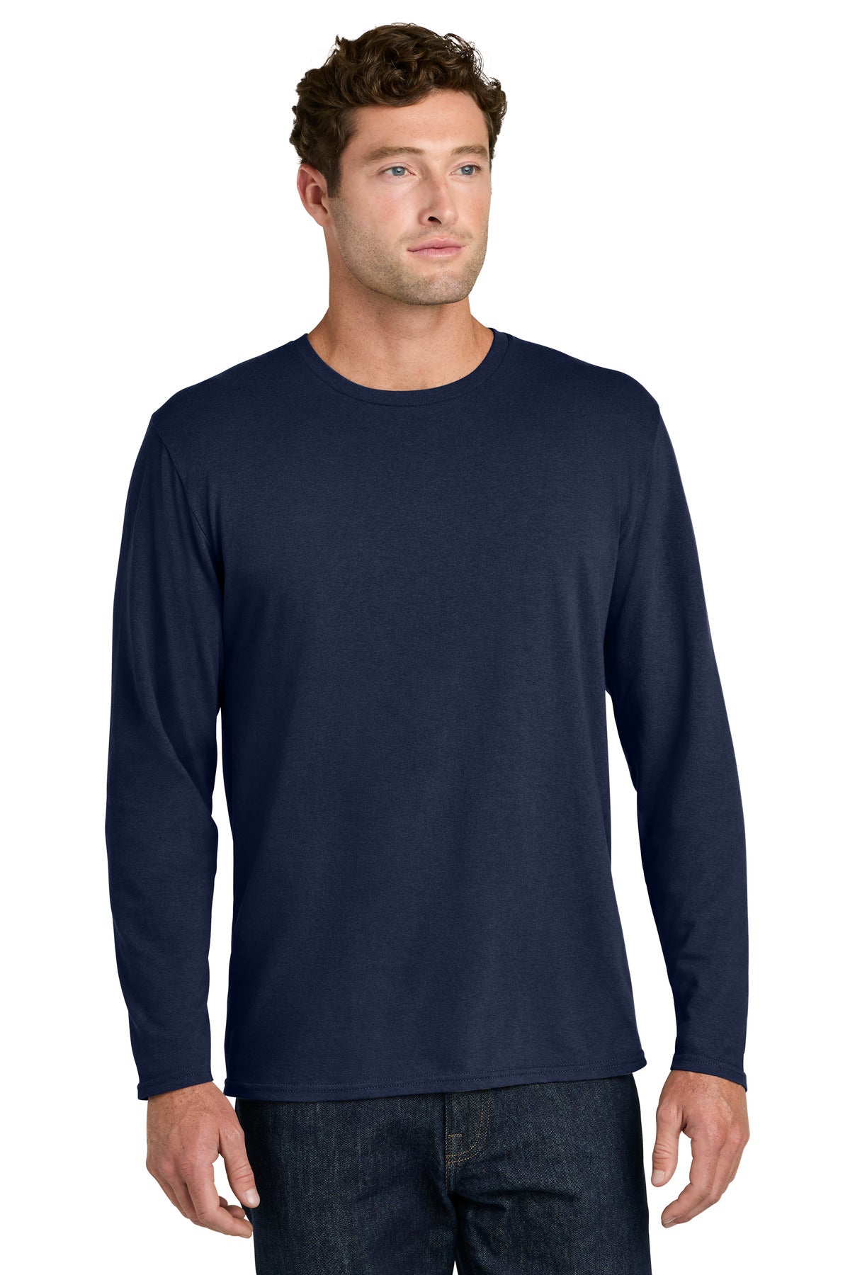 Port & Company PC43LS - Easy Cotton Long Sleeve Tee