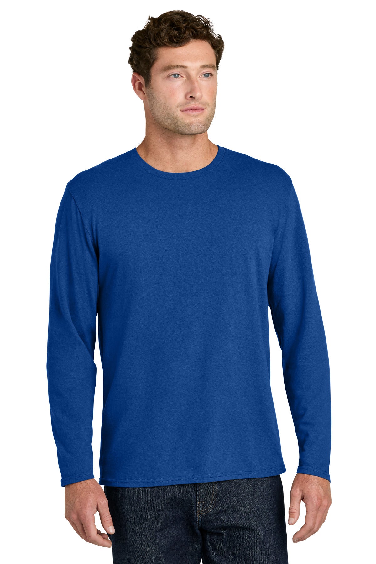 Port & Company PC43LS - Easy Cotton Long Sleeve Tee