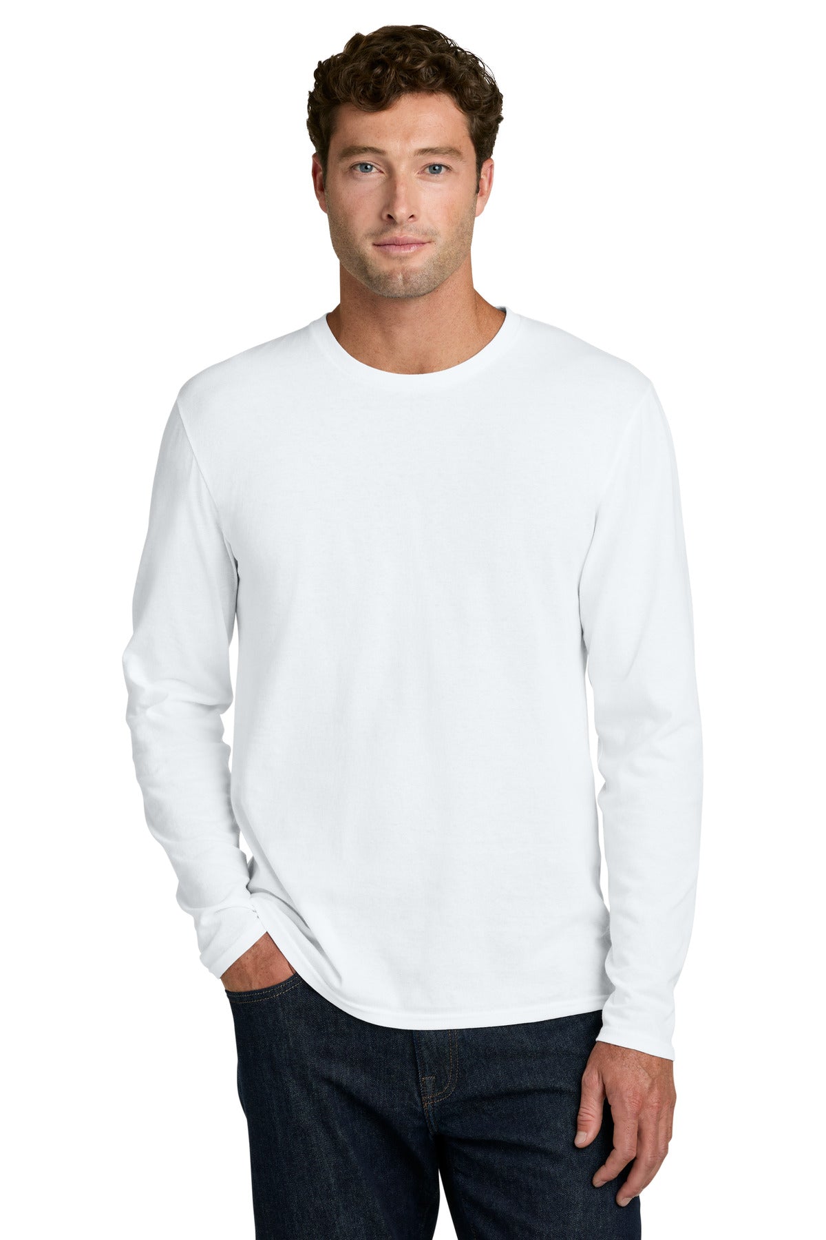 Port & Company PC43LS - Easy Cotton Long Sleeve Tee