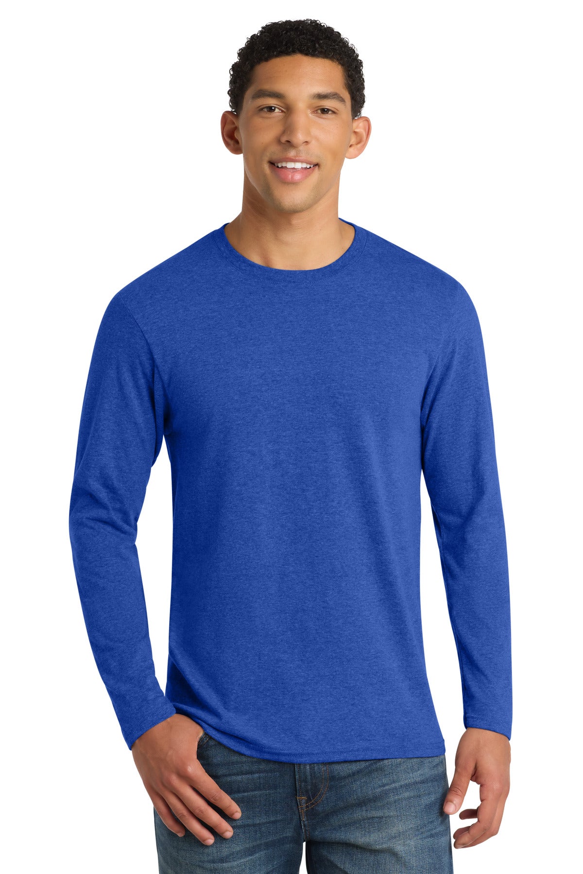 Port & Company PC455LS - Long Sleeve Fan Favorite Blend Tee