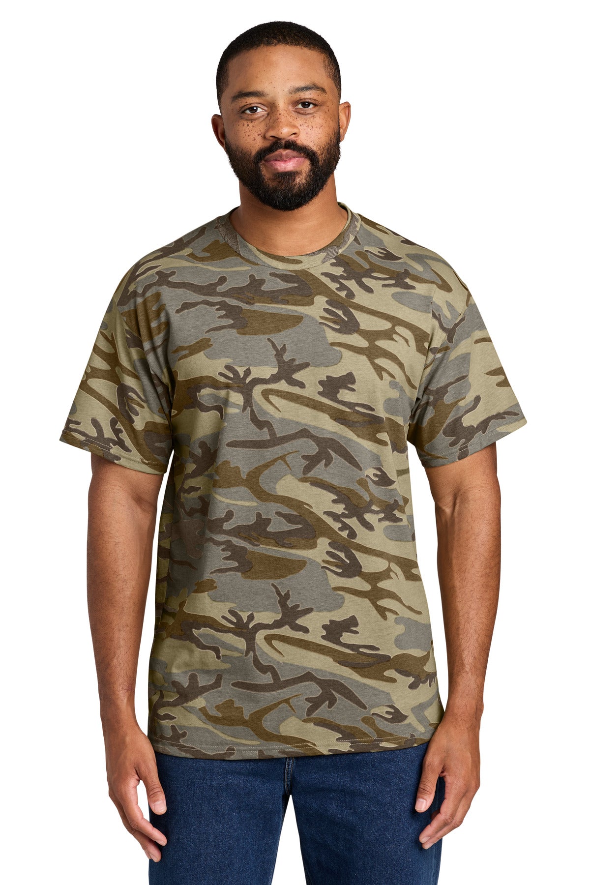 Port & Company PC54C - Core Cotton Camo Tee