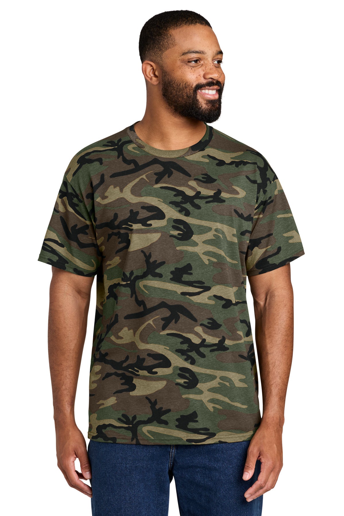 Port & Company PC54C - Core Cotton Camo Tee
