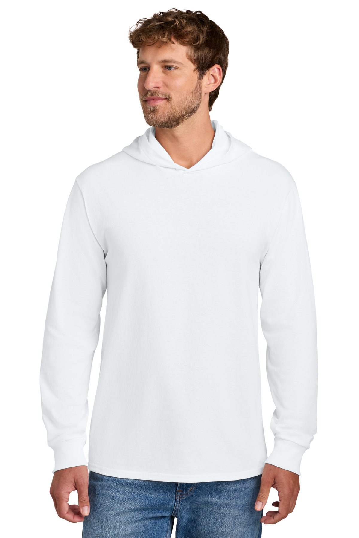 Port & Co PC54H - Core Cotton Pullover Hooded Tee