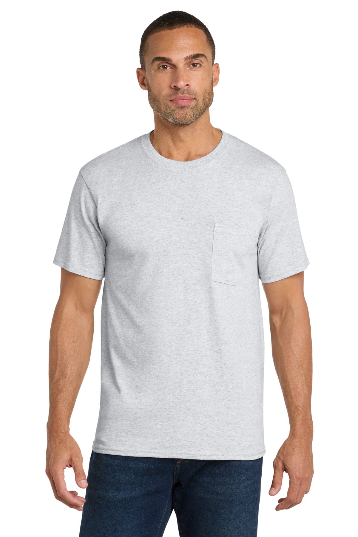 Port & Company PC54P - Core Cotton Pocket Tee