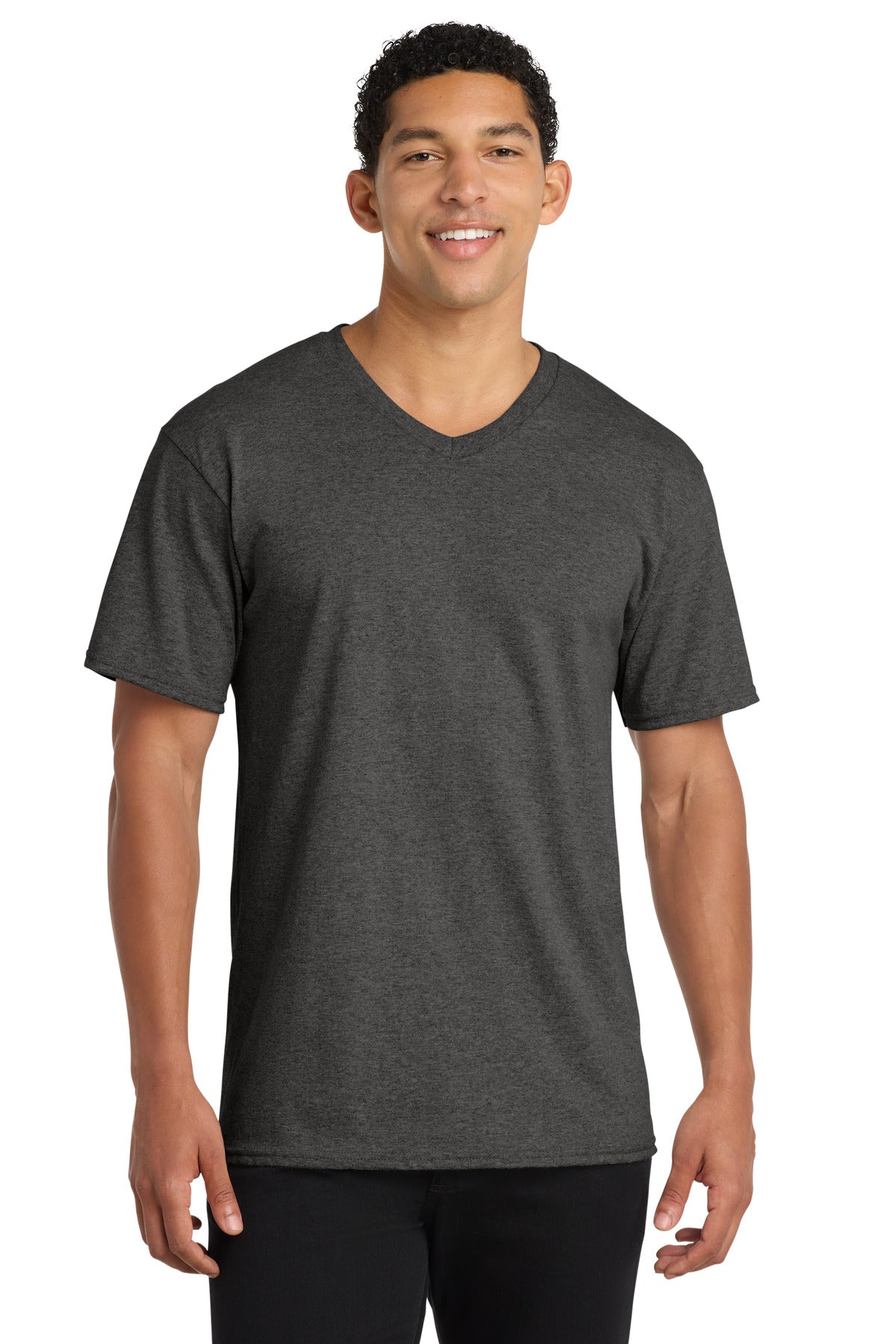 Port & Company PC54V - Core Cotton V-Neck Tee