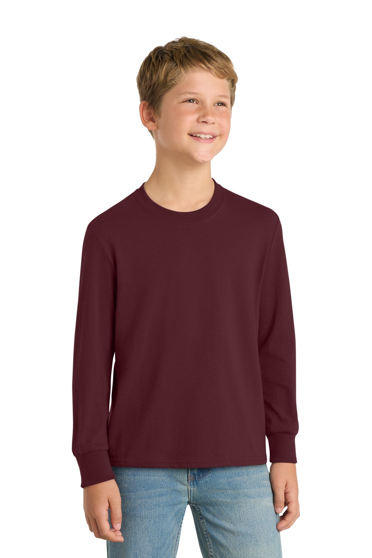 Port & Company PC54YLS - Youth Long Sleeve Core Cotton Tee