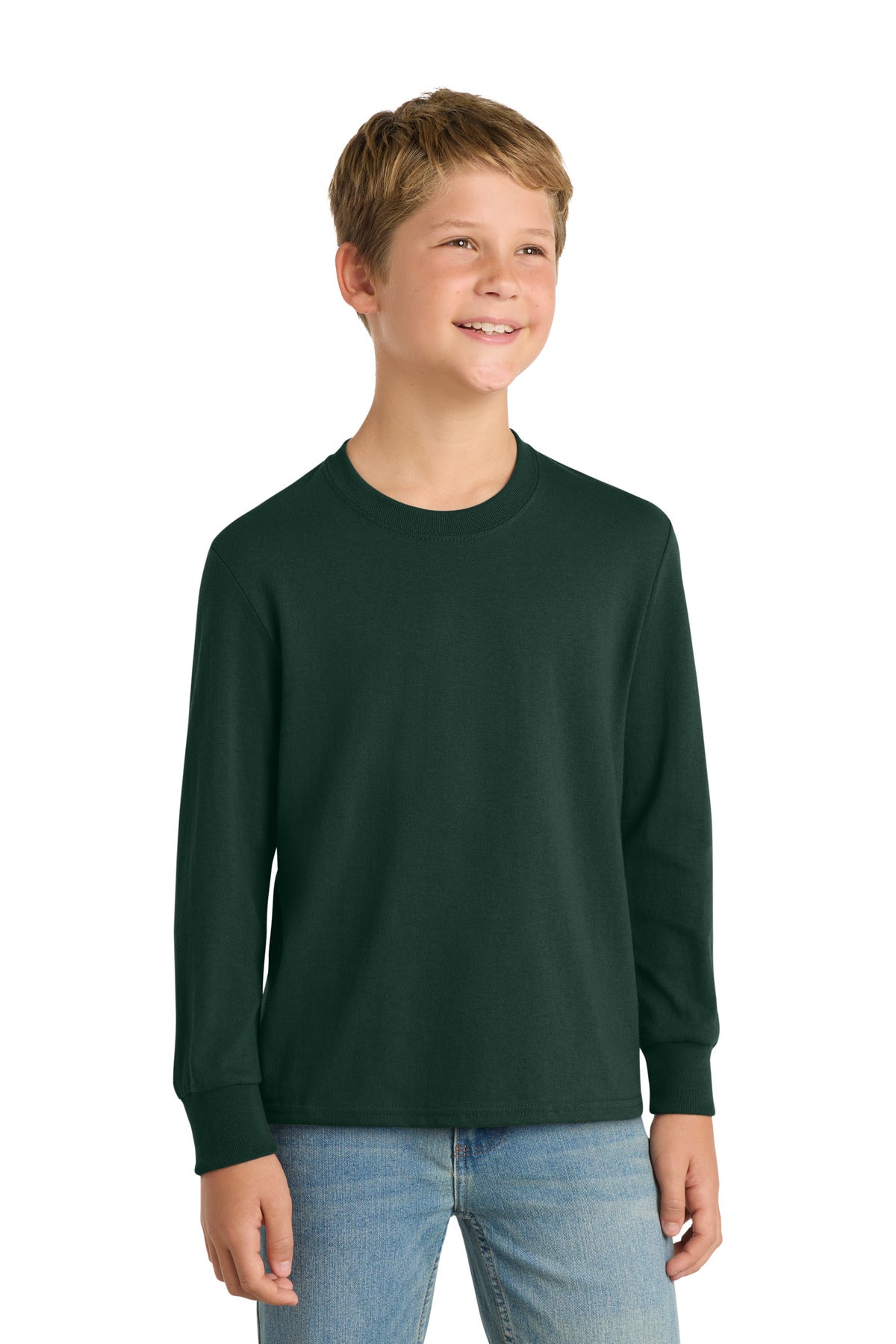 Port & Company PC54YLS - Youth Long Sleeve Core Cotton Tee