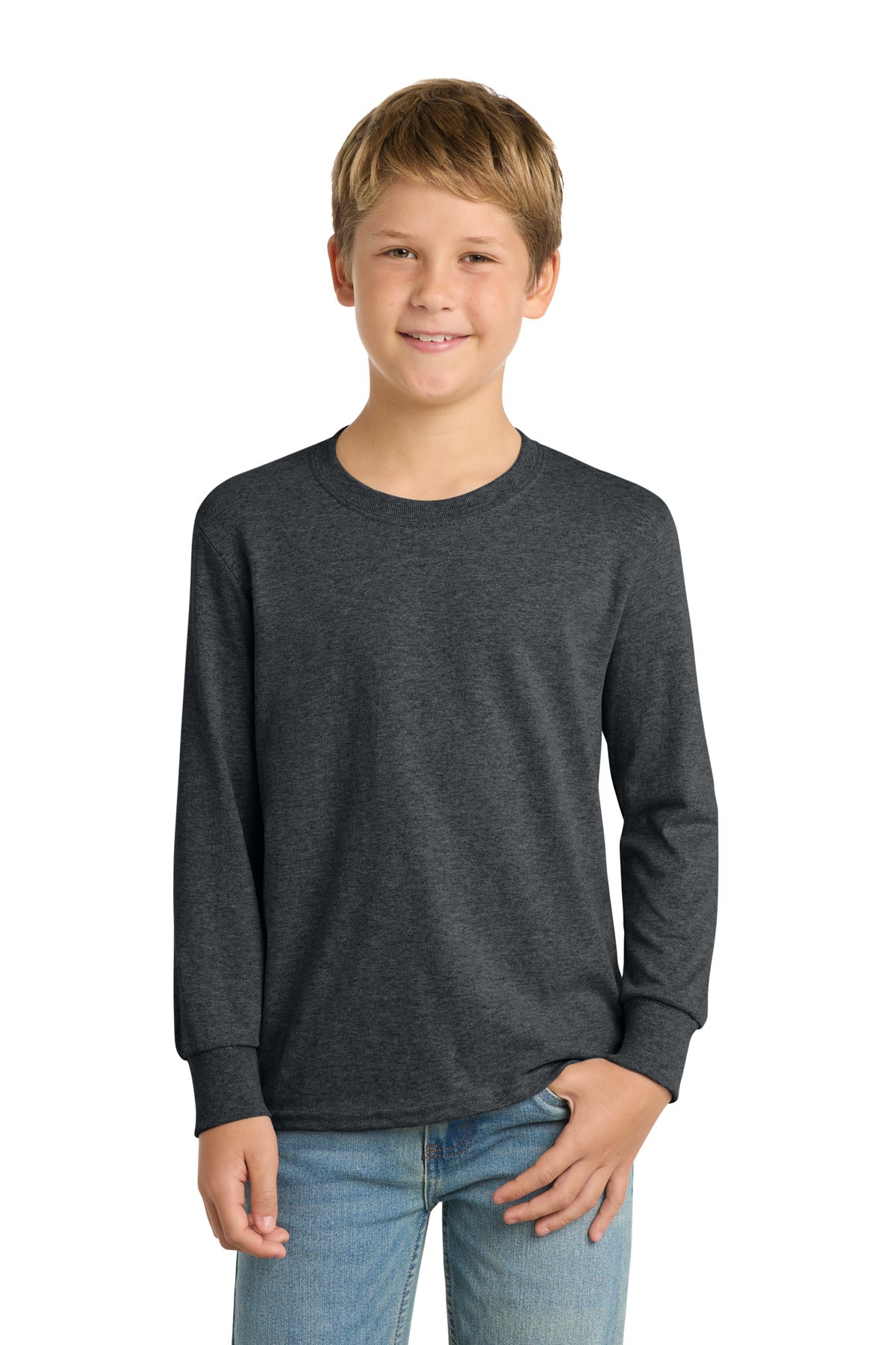 Port & Company PC54YLS - Youth Long Sleeve Core Cotton Tee