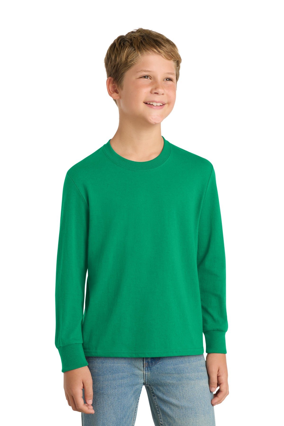 Port & Company PC54YLS - Youth Long Sleeve Core Cotton Tee
