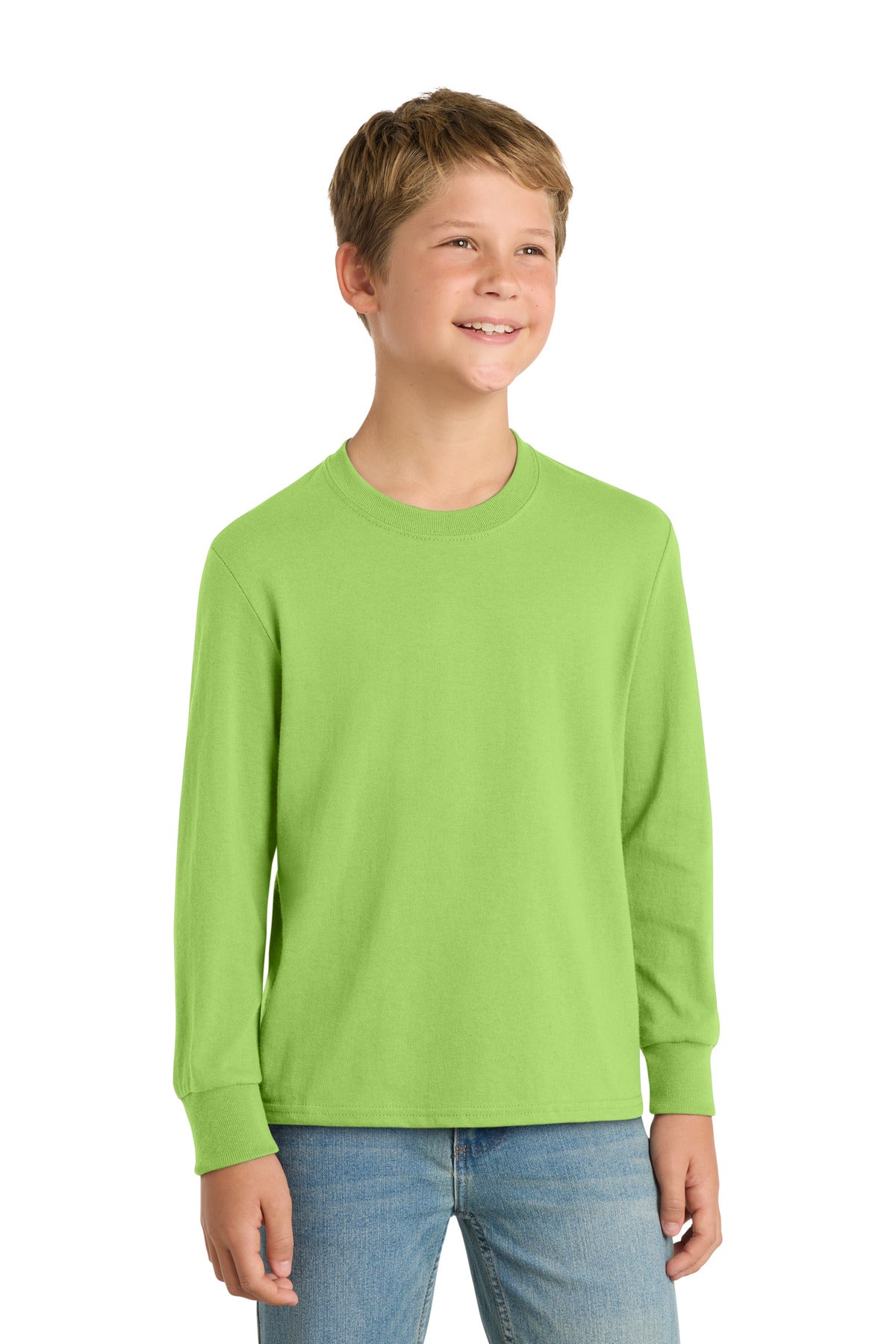 Port & Company PC54YLS - Youth Long Sleeve Core Cotton Tee