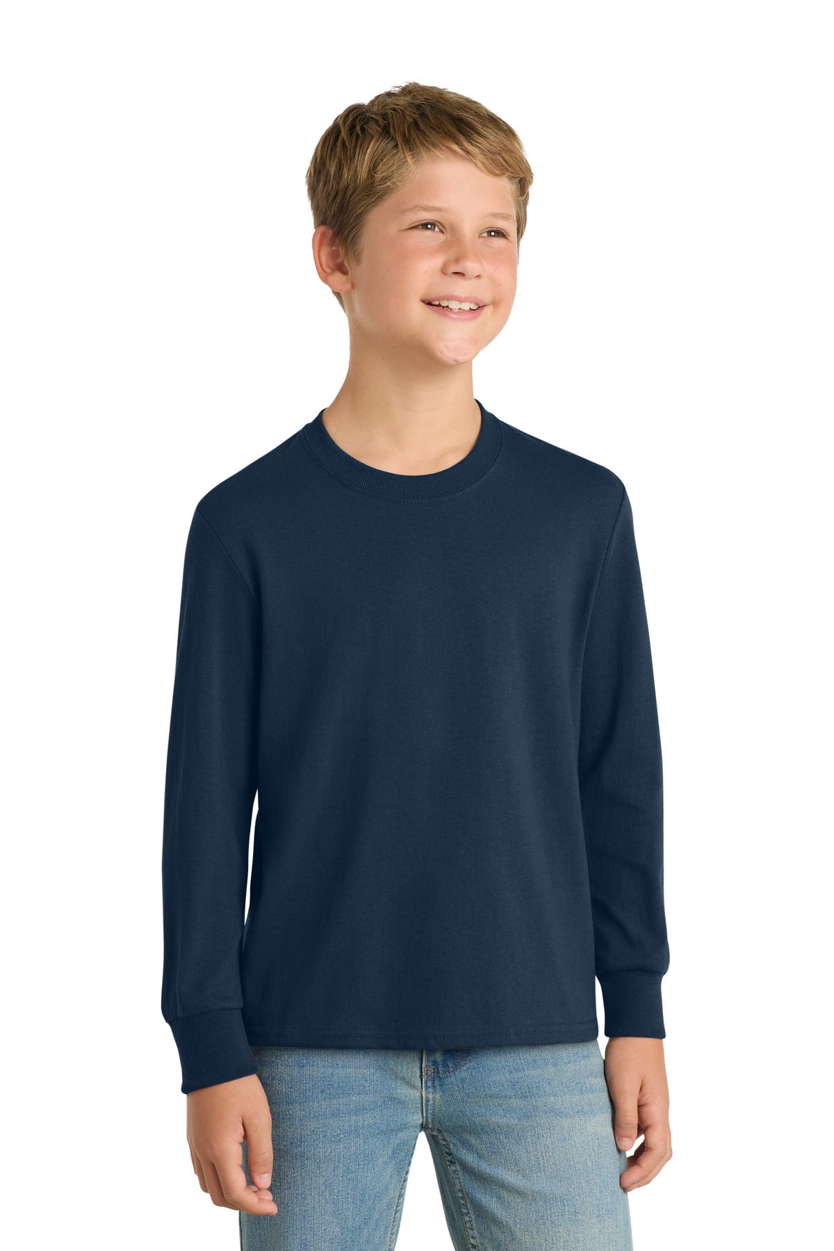 Port & Company PC54YLS - Youth Long Sleeve Core Cotton Tee