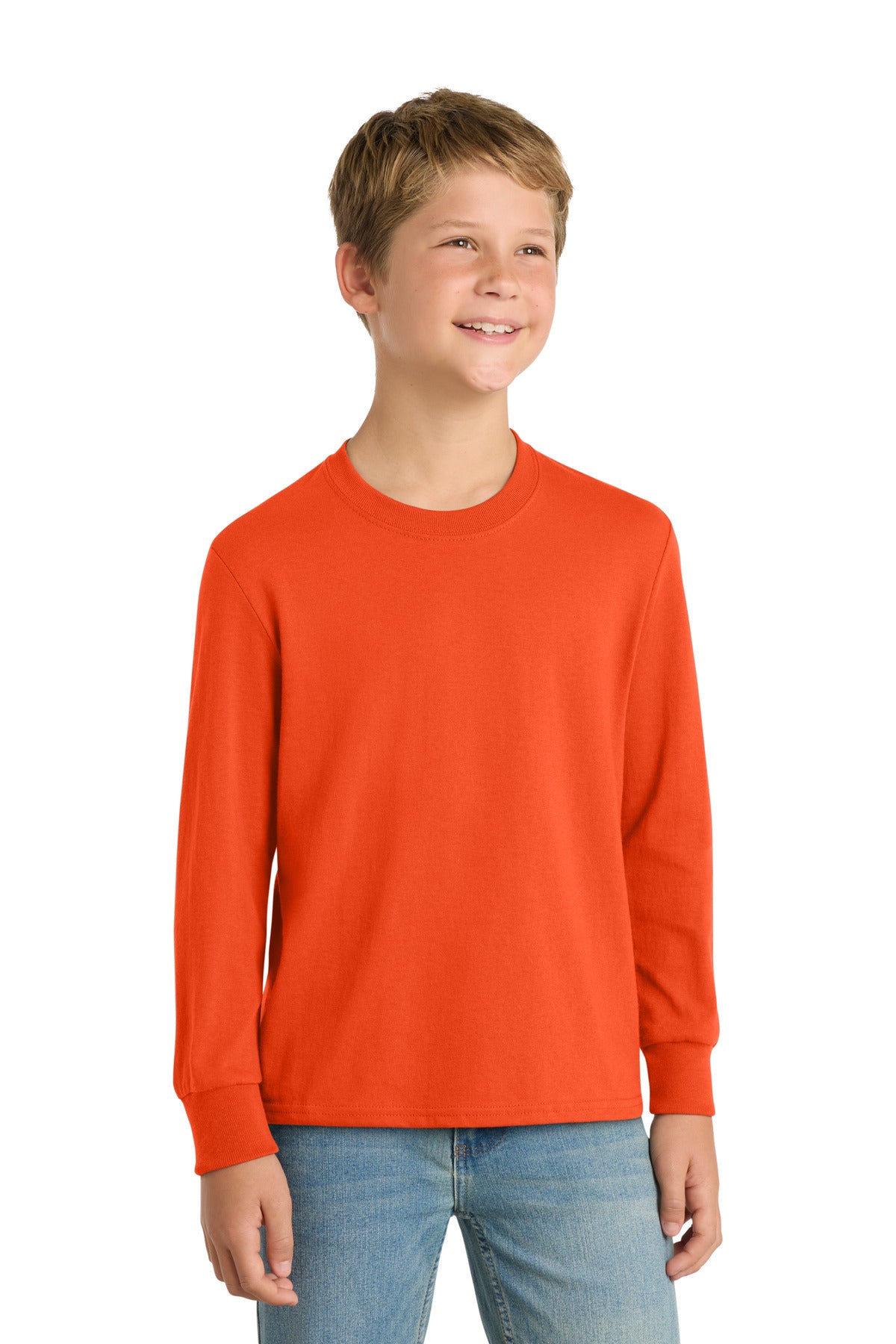 Port & Company PC54YLS - Youth Long Sleeve Core Cotton Tee