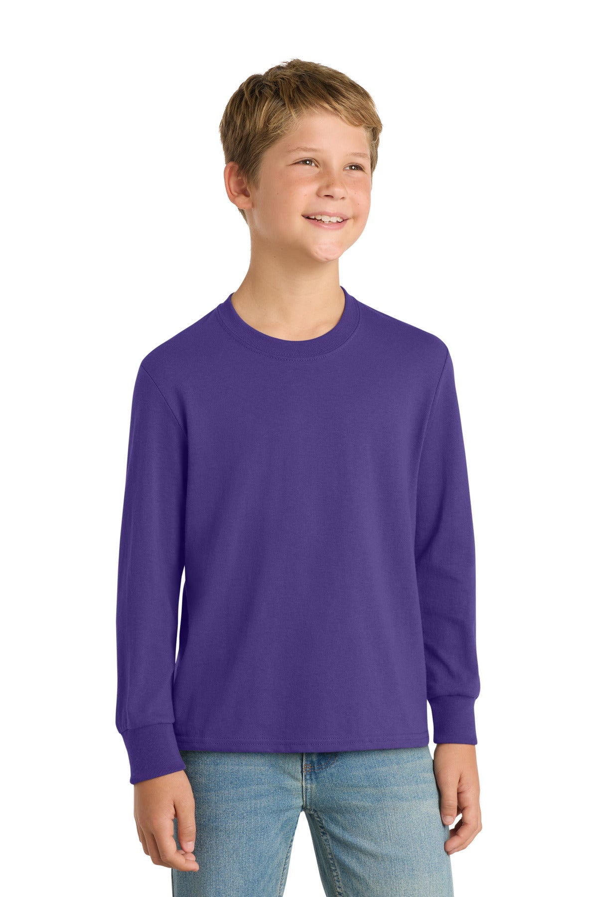Port & Company PC54YLS - Youth Long Sleeve Core Cotton Tee