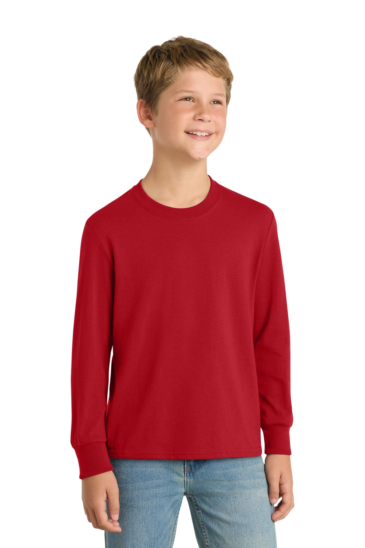 Port & Company PC54YLS - Youth Long Sleeve Core Cotton Tee