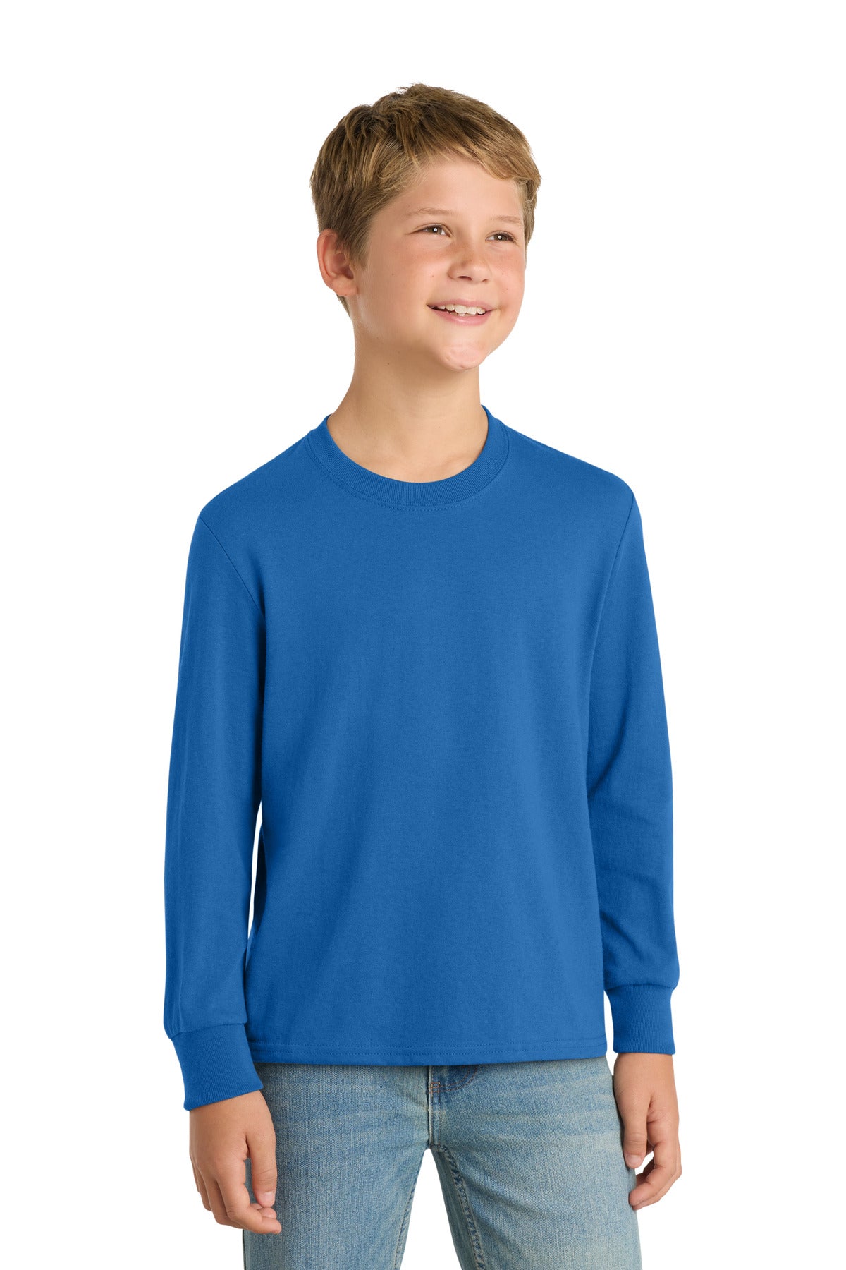 Port & Company PC54YLS - Youth Long Sleeve Core Cotton Tee