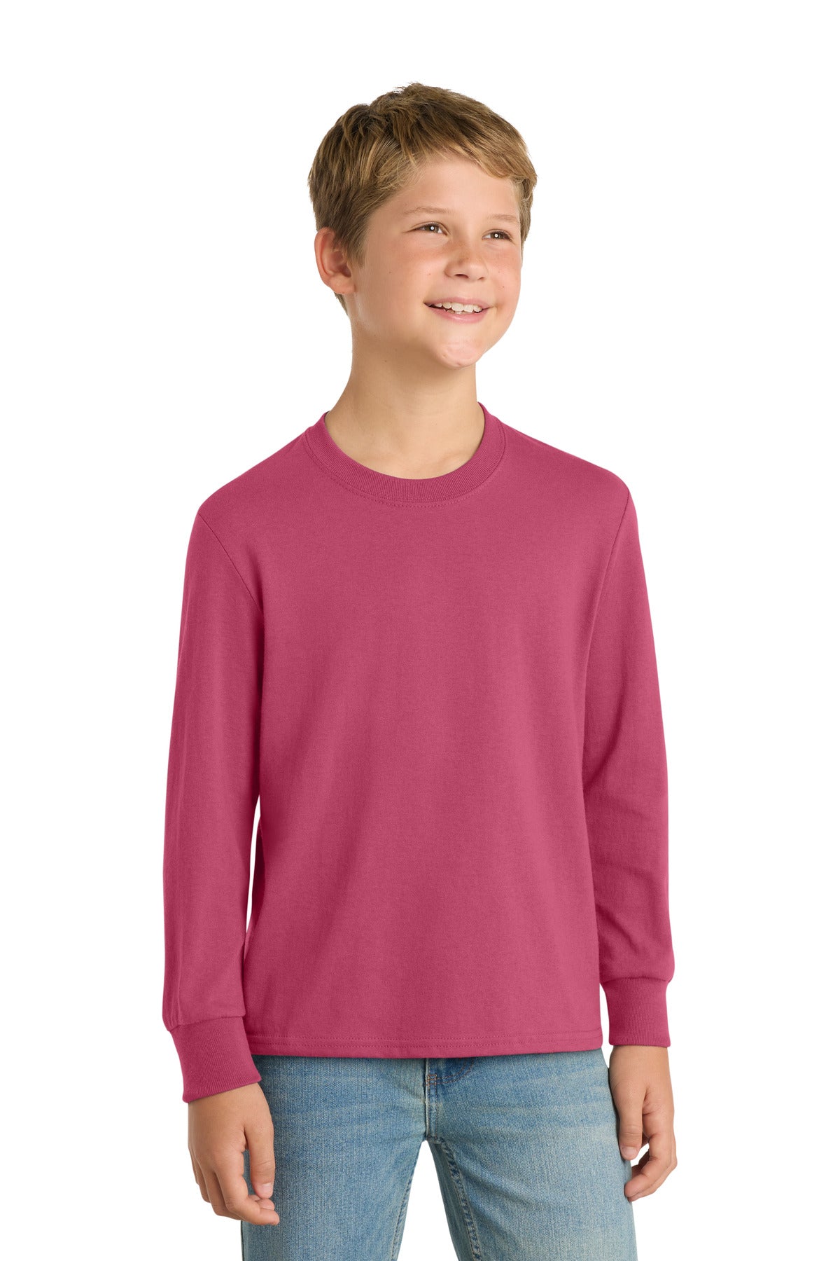 Port & Company PC54YLS - Youth Long Sleeve Core Cotton Tee