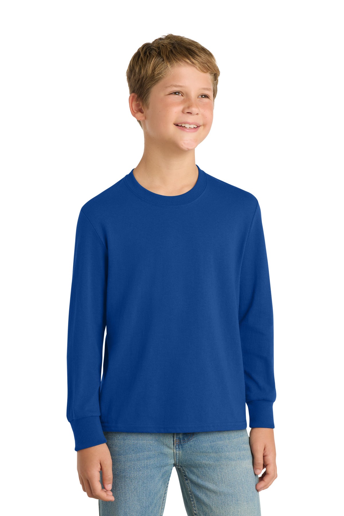 Port & Company PC54YLS - Youth Long Sleeve Core Cotton Tee