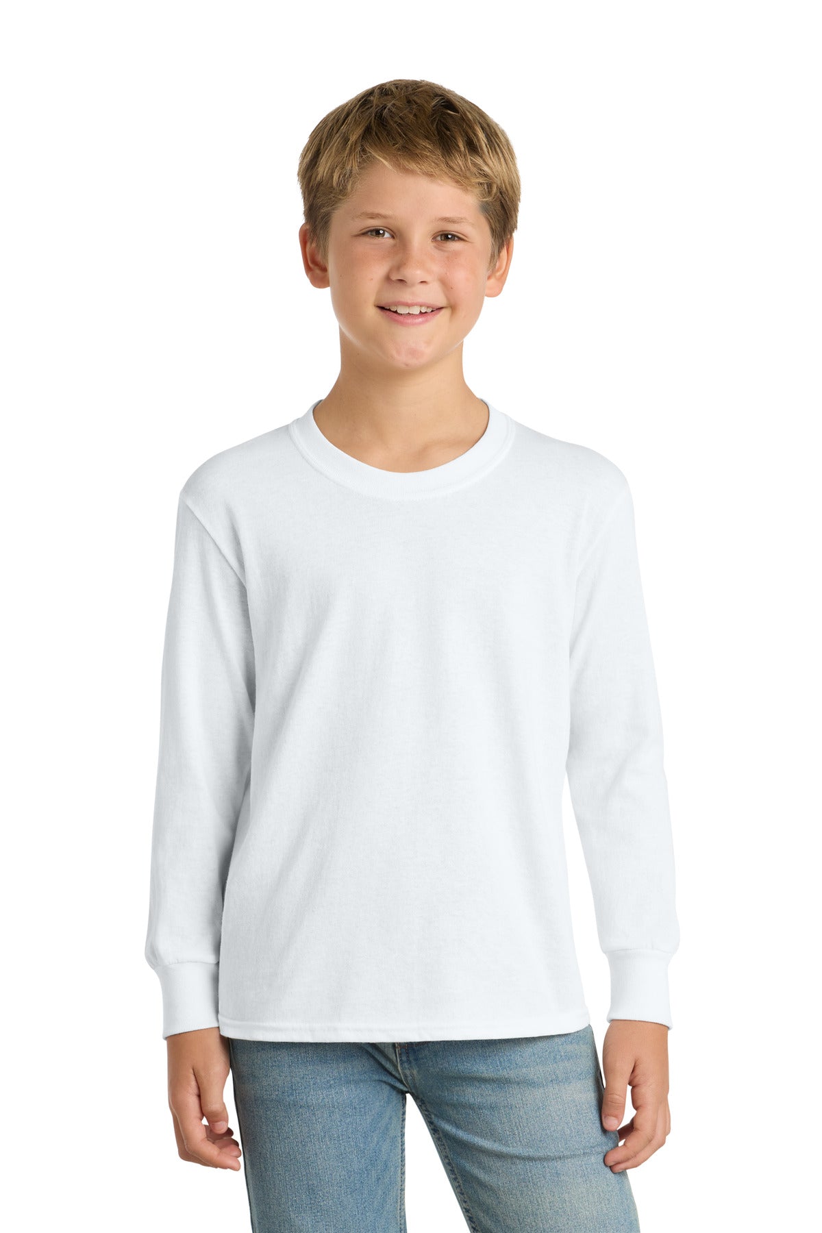 Port & Company PC54YLS - Youth Long Sleeve Core Cotton Tee